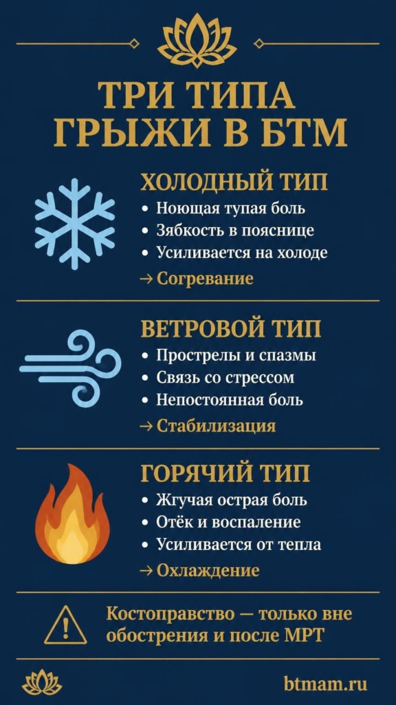 Три типа грыжи в бурятской традиционной медицине: холодный, ветровой, горячий